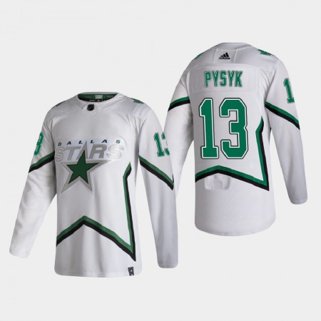 Herren Eishockey Dallas Stars Trikot Mark Pysyk 13 2020-21 Reverse Retro Authentic